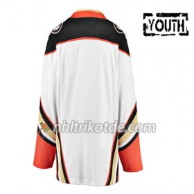 Anaheim Ducks Trikot Blank Adidas Weiß Authentic - Kinder